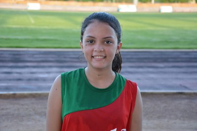 Patrícia Kethelen Rodrigues disputou as modalidades de atletismo e handebol.