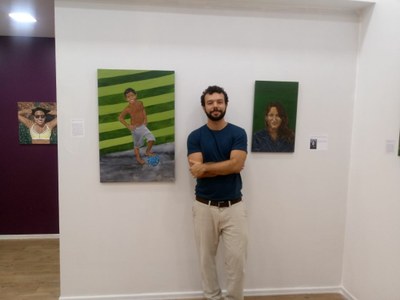 Brito é o idealizador do projeto e diz que pretende dar continuidade com a exposição do trabalho de outros artistas.