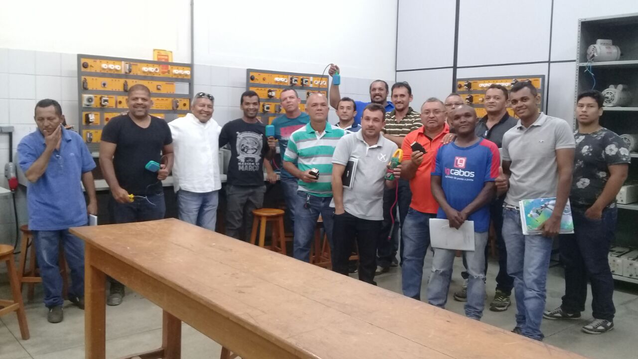 CERTIFICAÇÃO – Alunos do curso de Comandos para Bombas e Motores Elétricos serão certificados nesta quarta-feira, dia 19   
