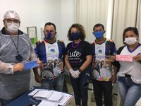 COMBATE AO CORONAVÍRUS – Máscaras confeccionadas com insumos doados por servidores do Campus Boa Vista começam a ser distribuídas