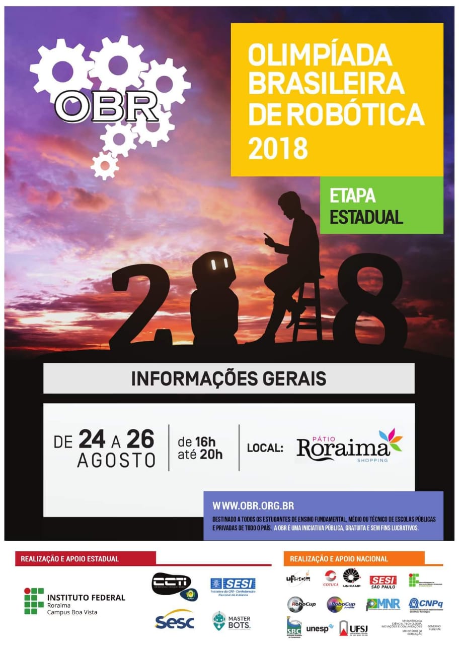 Olimpíada Brasileira de Robótica (OBR) começa neste fim de semana   
