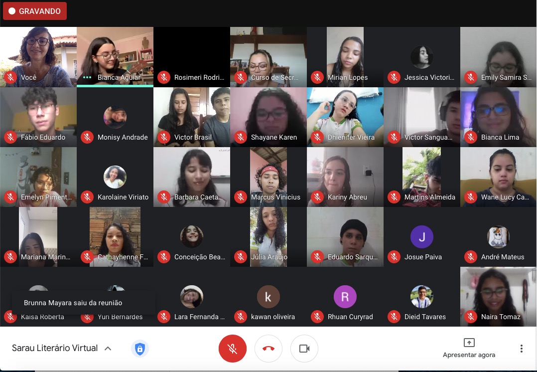 Sarau Literário Virtual tem como tema “Poesia na pandemia”   