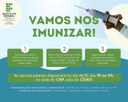 Campus Novo Paraíso do IFRR realiza ação de imunização contra a Covid-19 nesta quarta-feira, 16