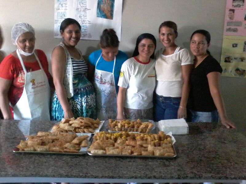 Alunas do Curso de Salgadeiro